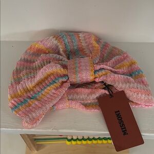 Missoni Multicolor Knitted Turban